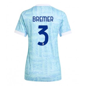 Juventus Gleison Bremer #3 Gostujuci Dres za Ženska 2025-26 Kratak Rukavima Juventus Gleison Bremer #3 Gostujuci Dres za Ženska 2025-26 Kratak Rukavima